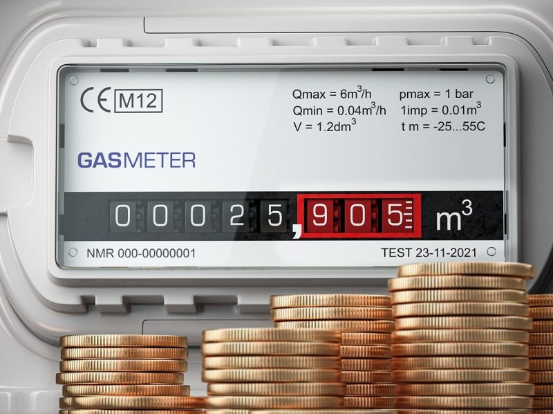 Growth of natural gas price. Savings of energy and energy effici
